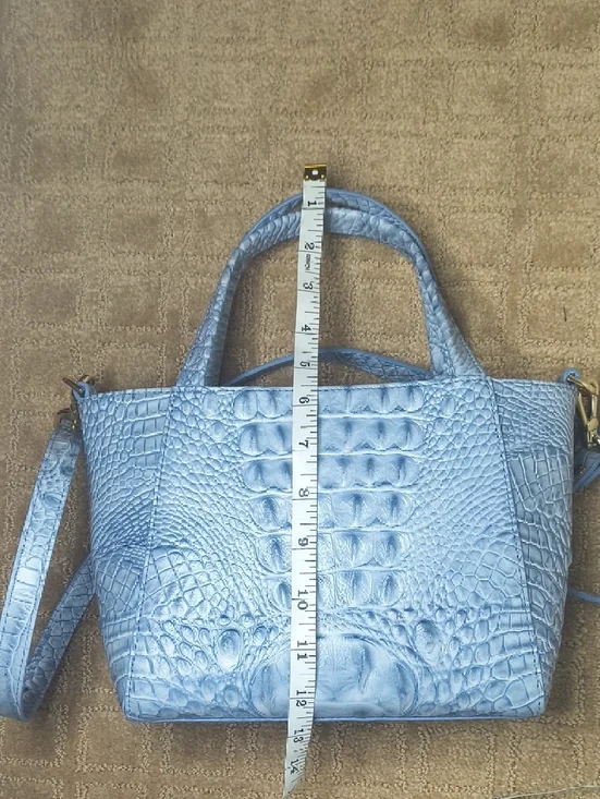 Brahmin Small Alden Road Stonewash Croc-Embossed Top-Handle Shoulder Bag - Picture 6 of 6